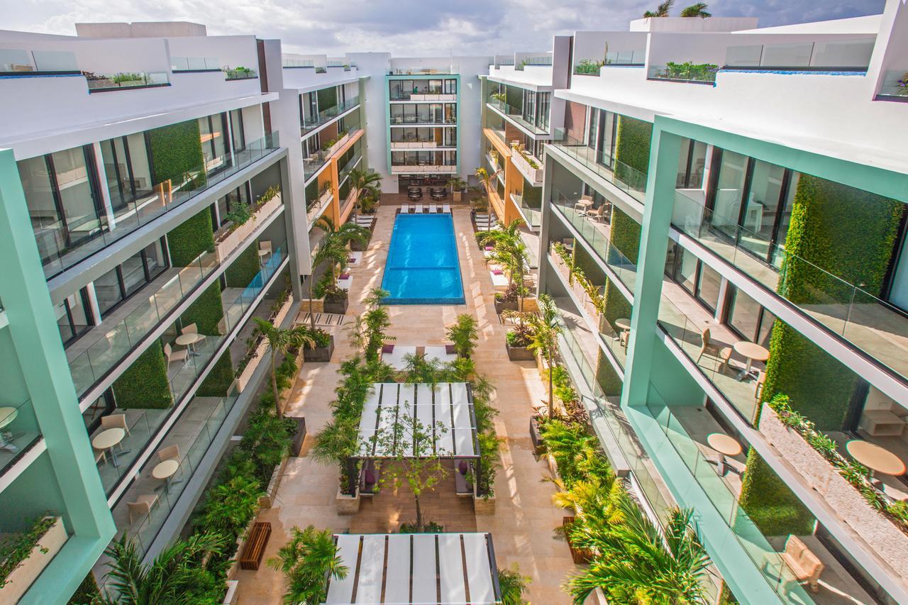 Klr The City Condos Playa del Carmen Exteriör bild