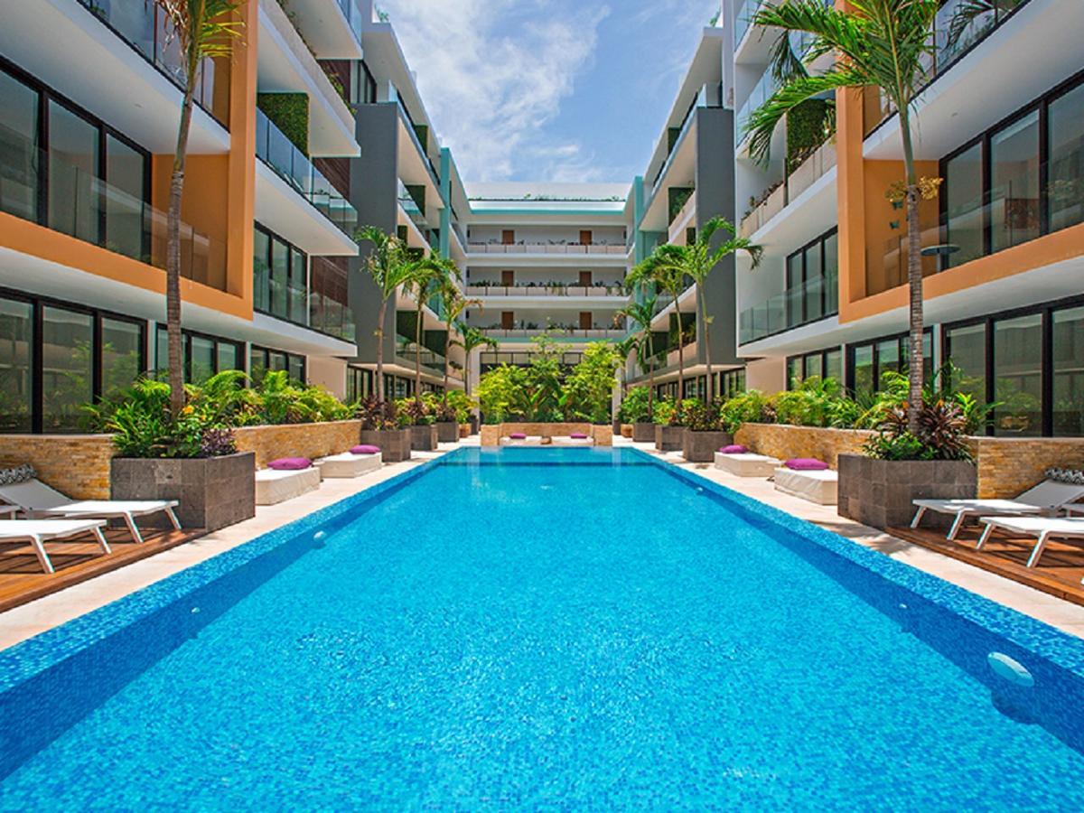 Klr The City Condos Playa del Carmen Exteriör bild