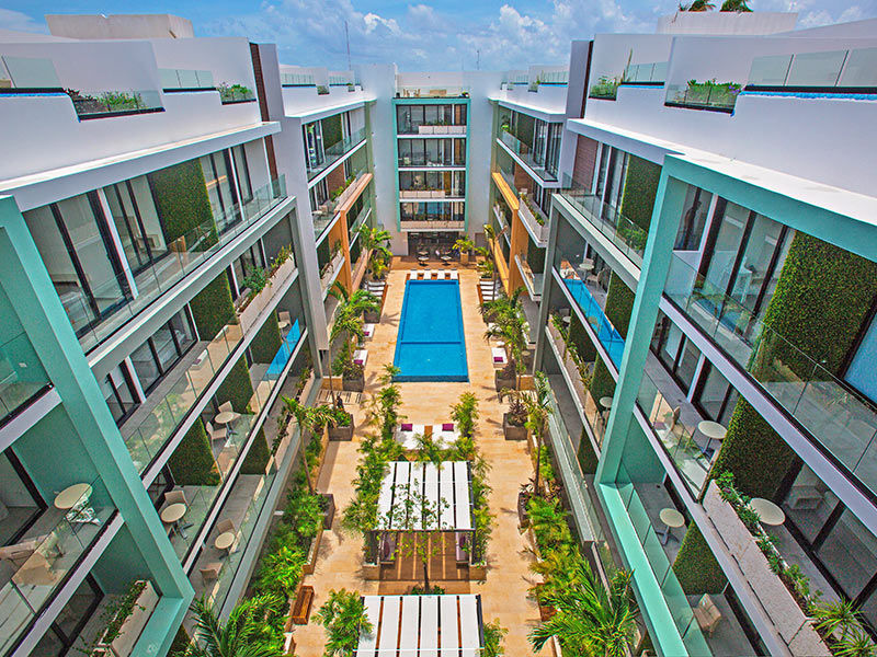 Klr The City Condos Playa del Carmen Exteriör bild