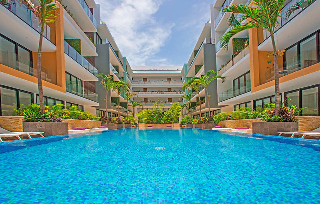 Klr The City Condos Playa del Carmen Exteriör bild